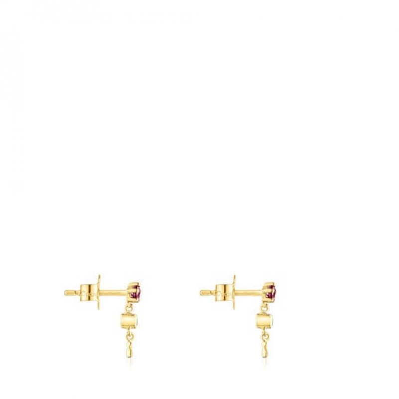 Tous Cool Joy Small Women's Earrings 18k Gold | KBP274309 | Usa