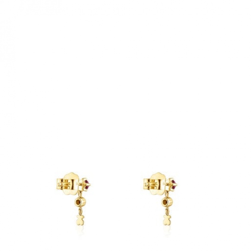 Tous Cool Joy Small Women's Earrings 18k Gold | KBP274309 | Usa