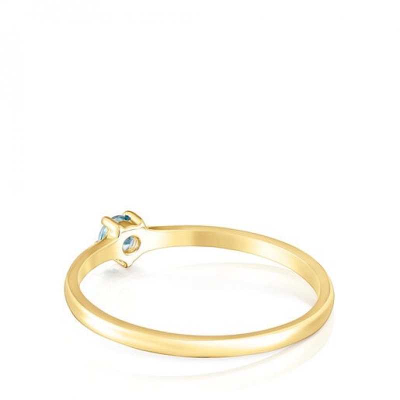 Tous Cool Joy Small Women's Rings 18k Gold | RNS586297 | Usa