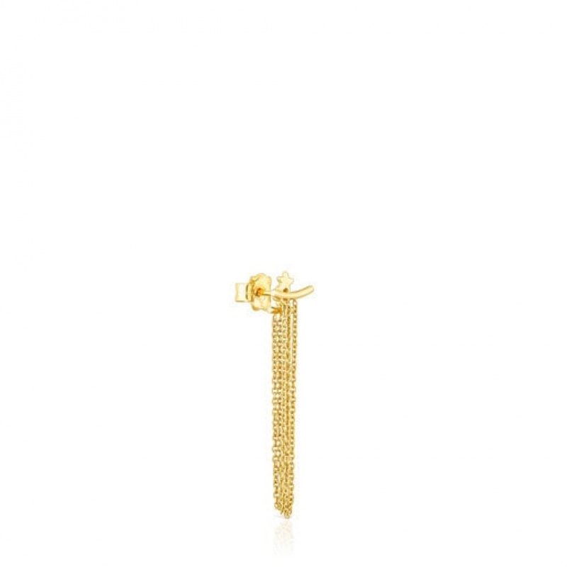 Tous Cool Joy Women's Earrings 18k Gold | DLZ960327 | Usa