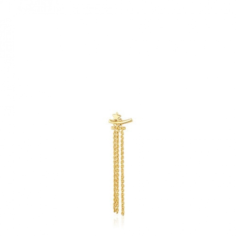 Tous Cool Joy Women\'s Earrings 18k Gold | DLZ960327 | Usa