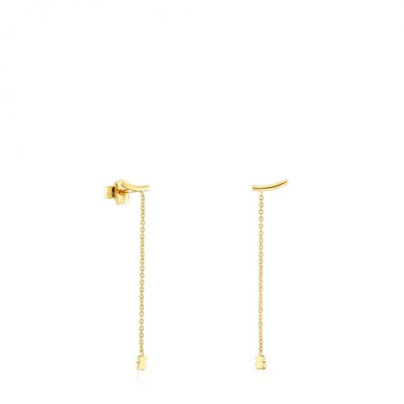 Tous Cool Joy Women\'s Earrings 18k Gold | QZG658923 | Usa