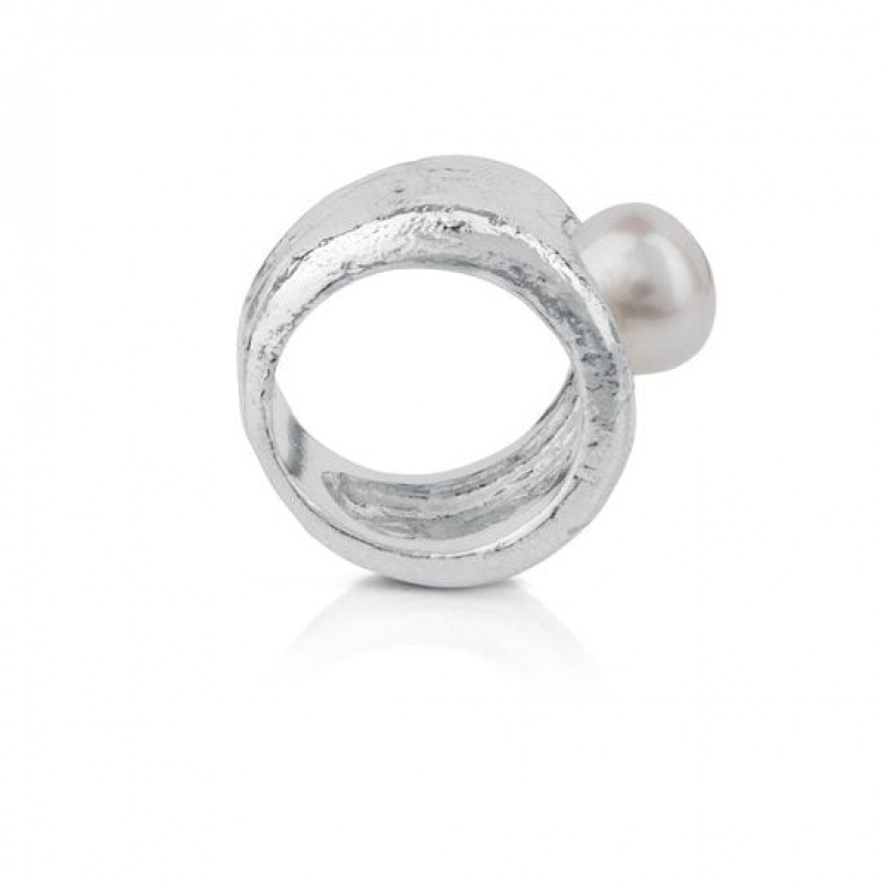 Tous Duna Medium Women's Rings Silver | RPS207613 | Usa