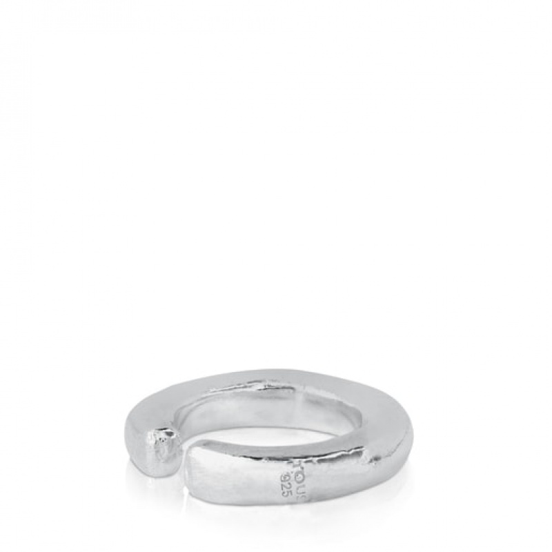 Tous Duna Tube Women's Rings Silver | QVP386071 | Usa