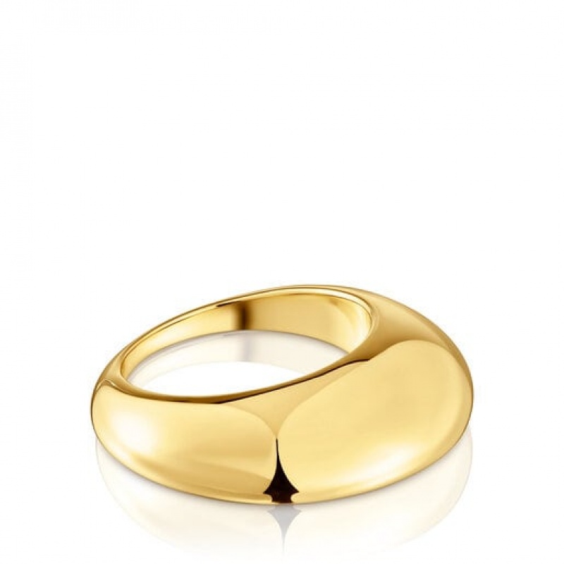 Tous Dybe Medium Women's Rings 18k Gold | FIK723895 | Usa