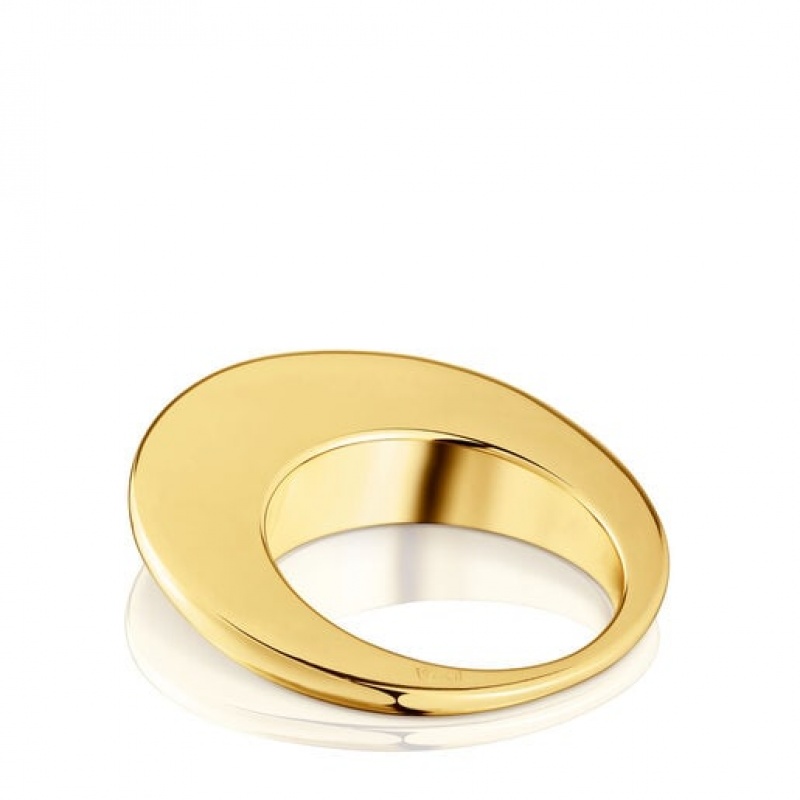 Tous Dybe Medium Women's Rings 18k Gold | FIK723895 | Usa