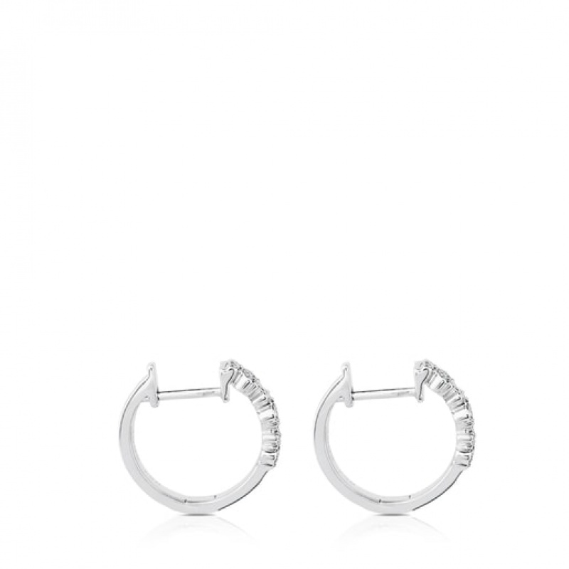 Tous Fancy Hoop Women's Earrings 18k Gold | MVP249537 | Usa