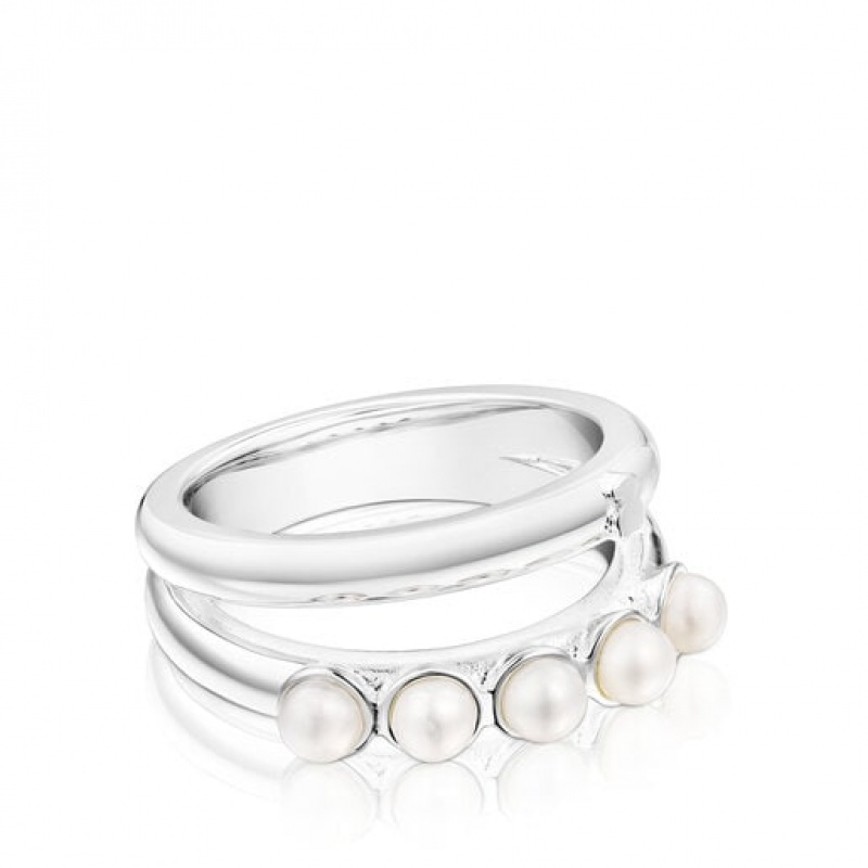 Tous Fellow Medium Women's Rings Silver | VJH581072 | Usa