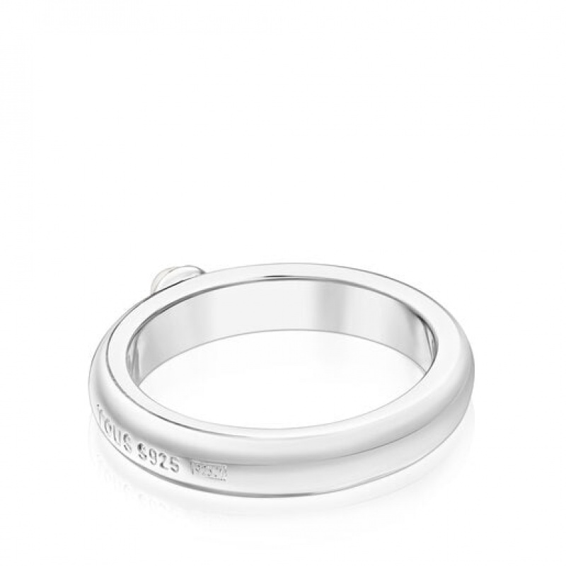 Tous Fellow Small Women's Rings Silver | RYE354961 | Usa