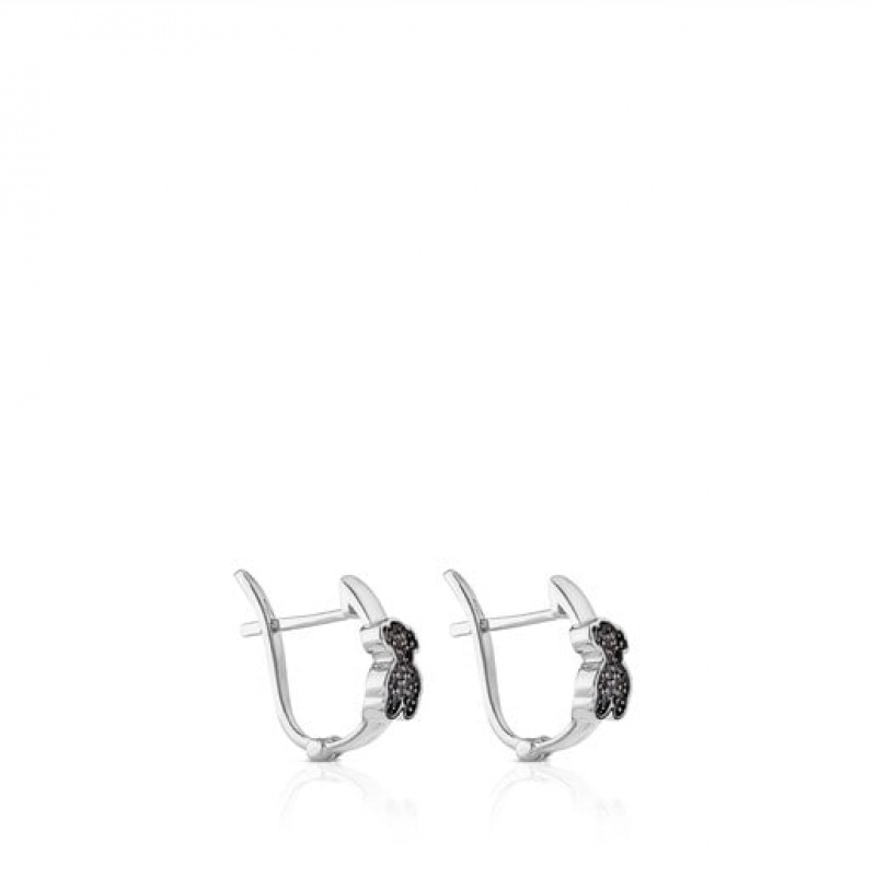 Tous Gen Hoop Women's Earrings Silver | YRW167492 | Usa