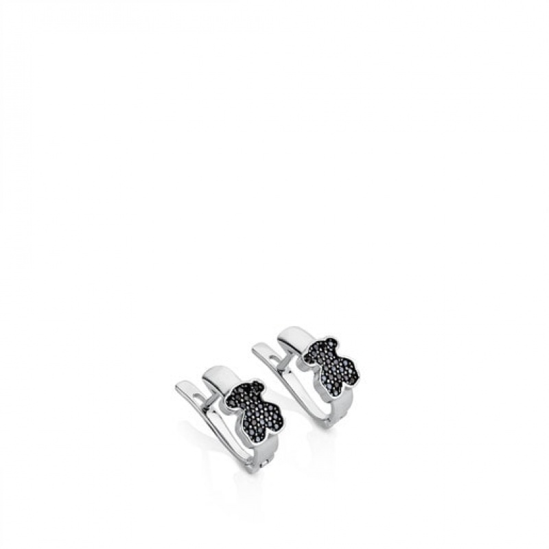 Tous Gen Hoop Women's Earrings Silver | YRW167492 | Usa