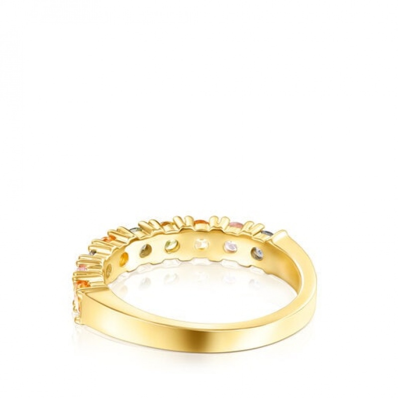 Tous Glaring Small Women's Rings 18k Gold | FXI651439 | Usa