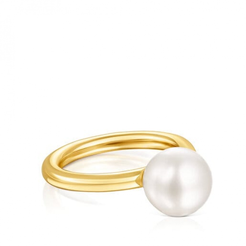 Tous Gloss Small Women's Rings 18k Gold | LSU302815 | Usa