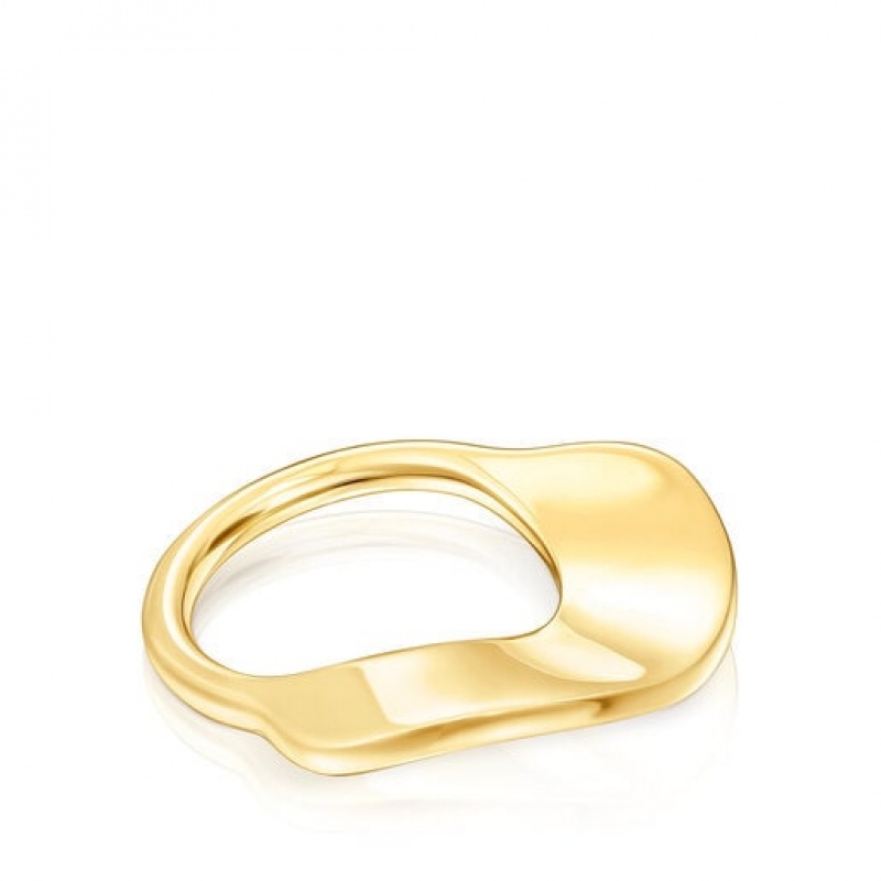 Tous Gregal Medium Women's Rings 18k Gold | UST031687 | Usa