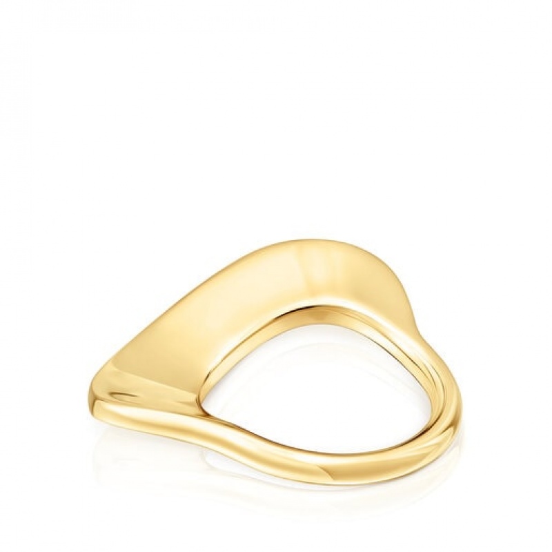 Tous Gregal Medium Women's Rings 18k Gold | UST031687 | Usa