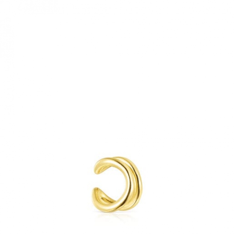 Tous Hav Ear Cuff Women's Earrings 18k Gold | DPM157639 | Usa