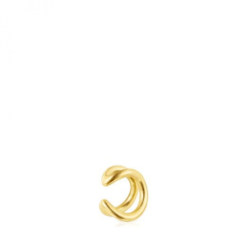 Tous Hav Ear Cuff Women's Earrings 18k Gold | DPM157639 | Usa