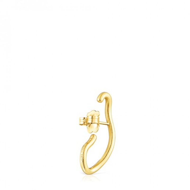 Tous Hav Individual Women's Earrings 18k Gold | AHT941285 | Usa