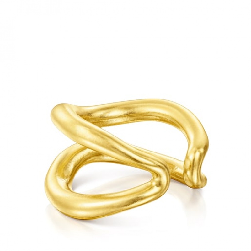 Tous Hav Medium Women's Rings 18k Gold | HQC743129 | Usa