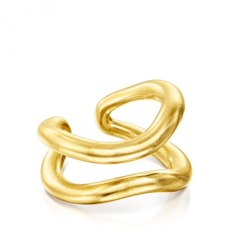 Tous Hav Medium Women's Rings 18k Gold | UTP541792 | Usa