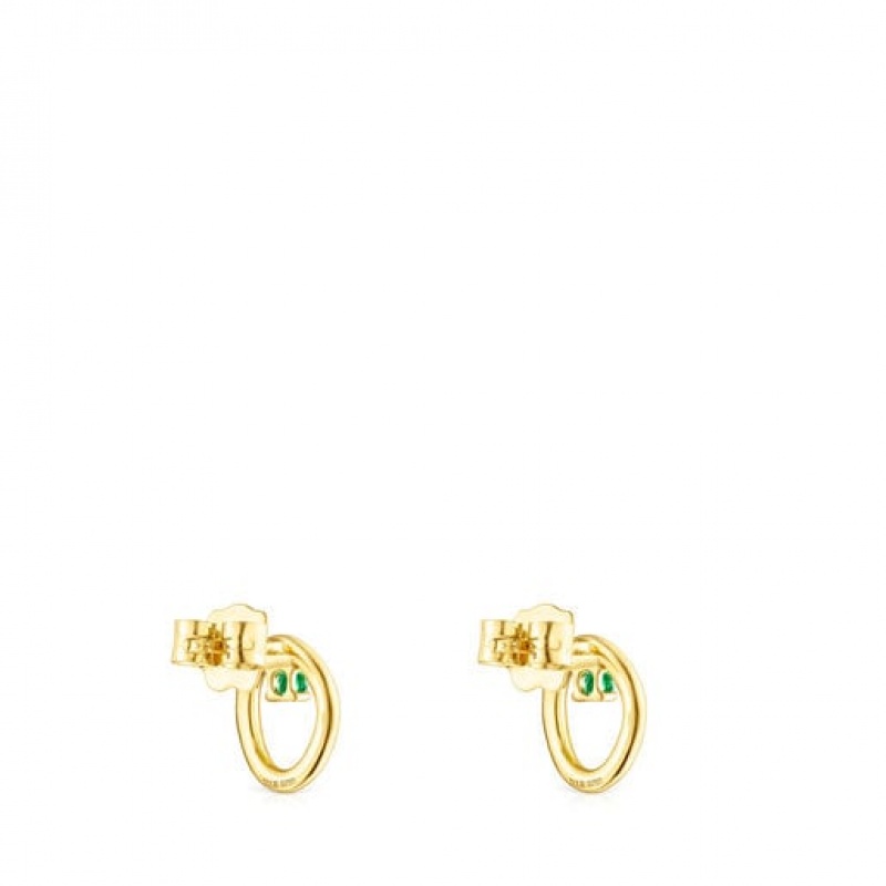 Tous Hav Small Women's Earrings 18k Gold | WGV249683 | Usa