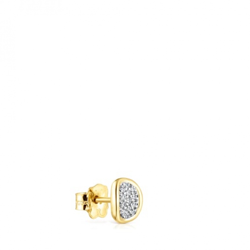 Tous Hav Small Women's Earrings 18k Gold | OBR103587 | Usa