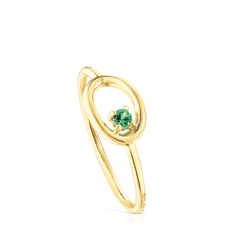 Tous Hav Small Women\'s Rings 18k Gold | FJG413096 | Usa