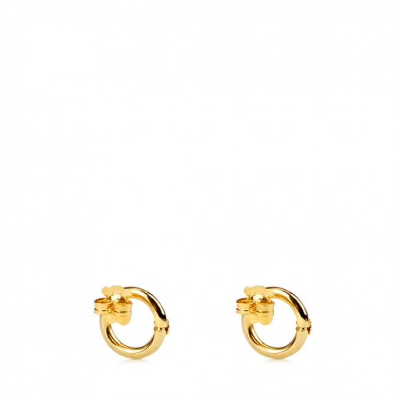 Tous Hold Small Women's Earrings 18k Gold | EQV891265 | Usa