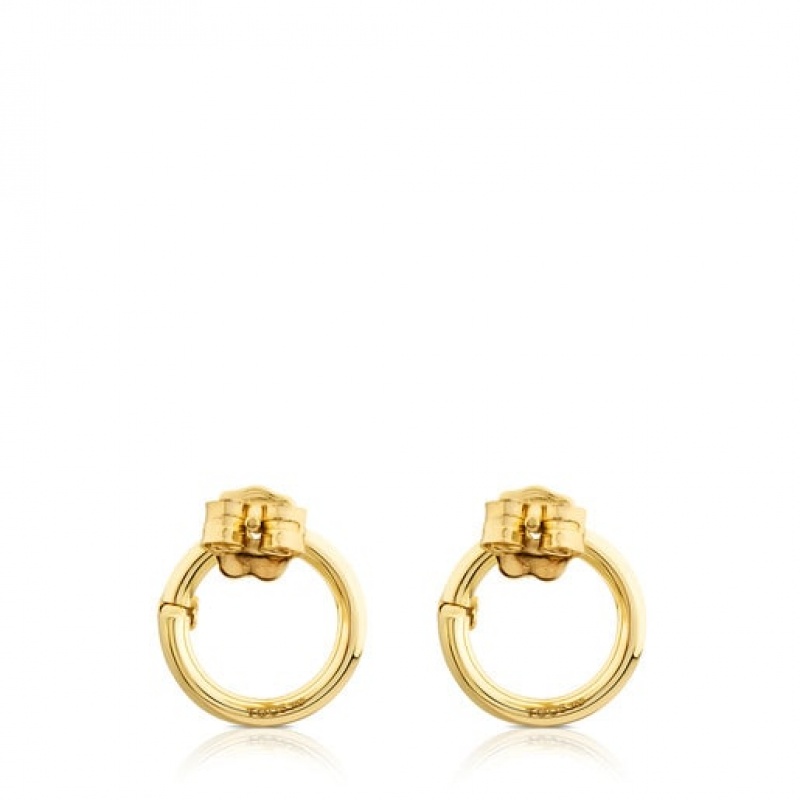 Tous Hold Women's Earrings 18k Gold | LHQ720836 | Usa