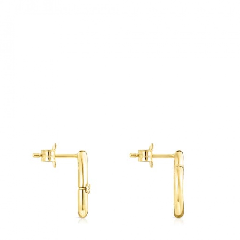 Tous Hold Women's Earrings 18k Gold | WVB965147 | Usa