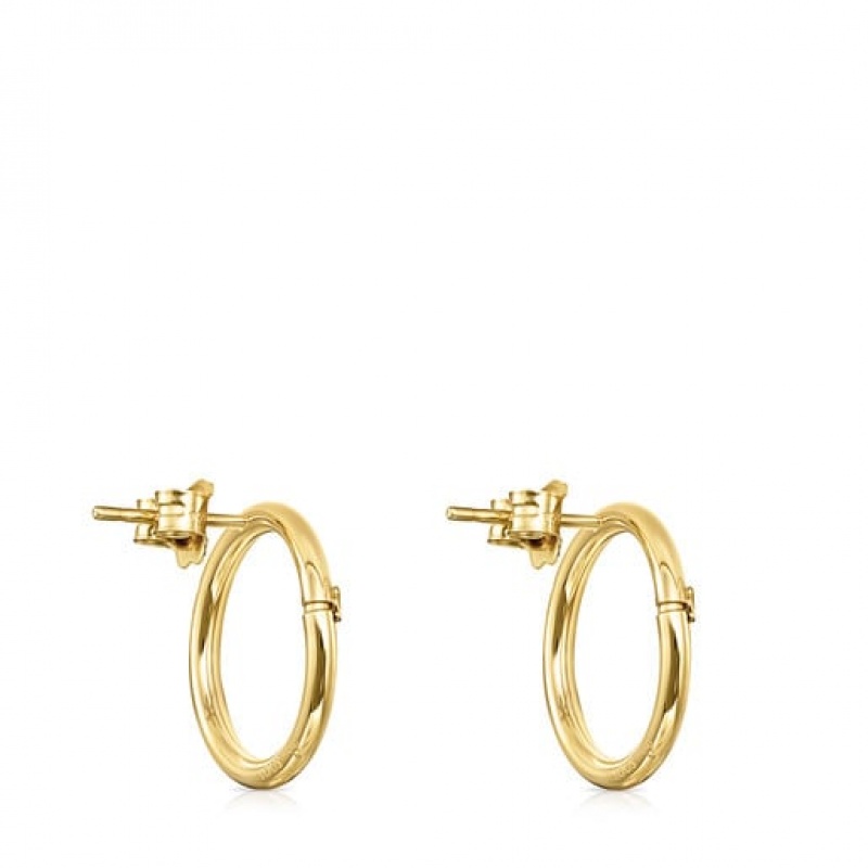 Tous Hold Women's Earrings 18k Gold | XMH810542 | Usa