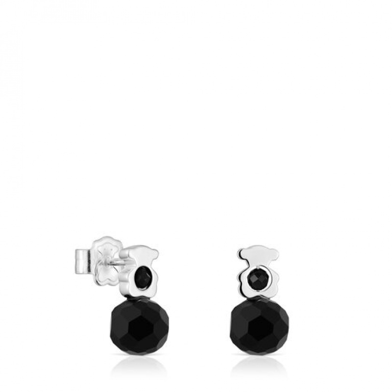 Tous I-bear Small Women\'s Earrings Silver | FJP587204 | Usa