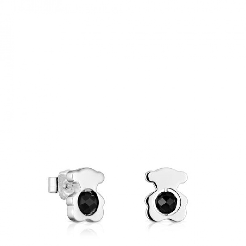 Tous I-bear Small Women\'s Earrings Silver | MRY482697 | Usa