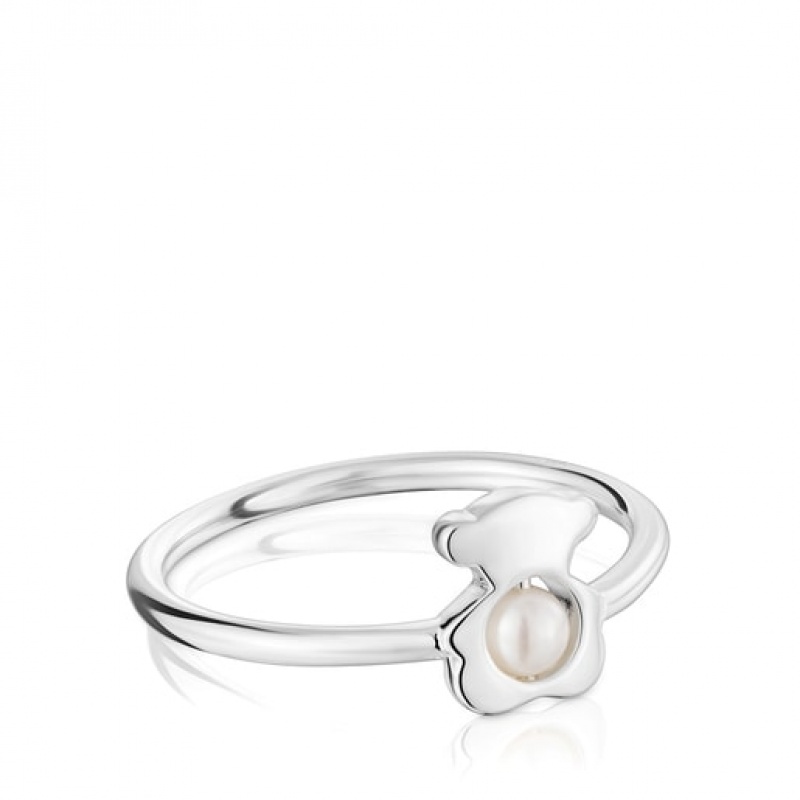 Tous I-bear Small Women's Rings Silver | DBT865927 | Usa