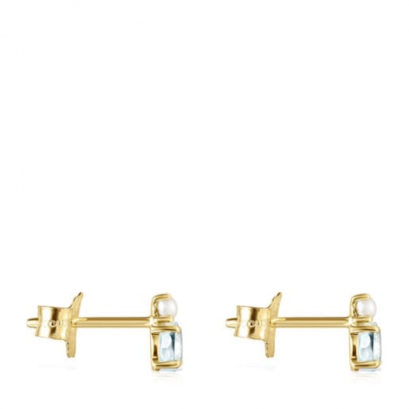 Tous Ivette Small Women's Earrings 18k Gold | EQU954378 | Usa