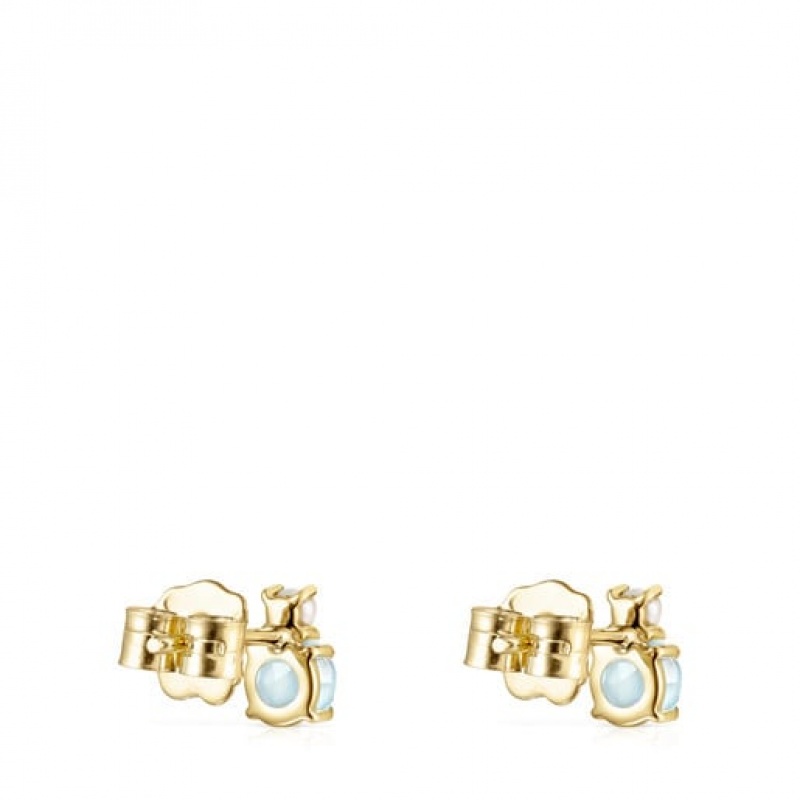 Tous Ivette Small Women's Earrings 18k Gold | EQU954378 | Usa