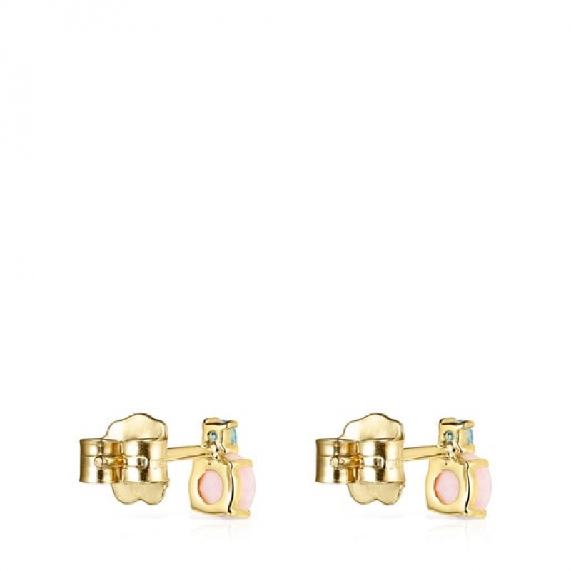 Tous Ivette Small Women's Earrings 18k Gold | CHL247983 | Usa