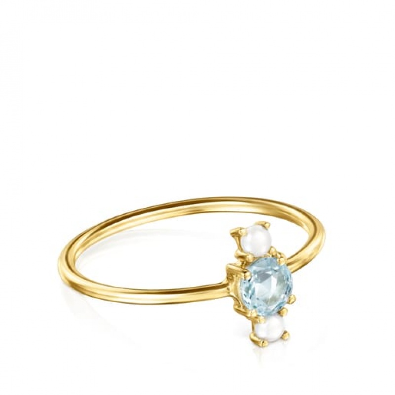 Tous Ivette Small Women's Rings 18k Gold | AME596841 | Usa