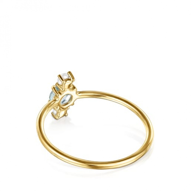 Tous Ivette Small Women's Rings 18k Gold | AME596841 | Usa