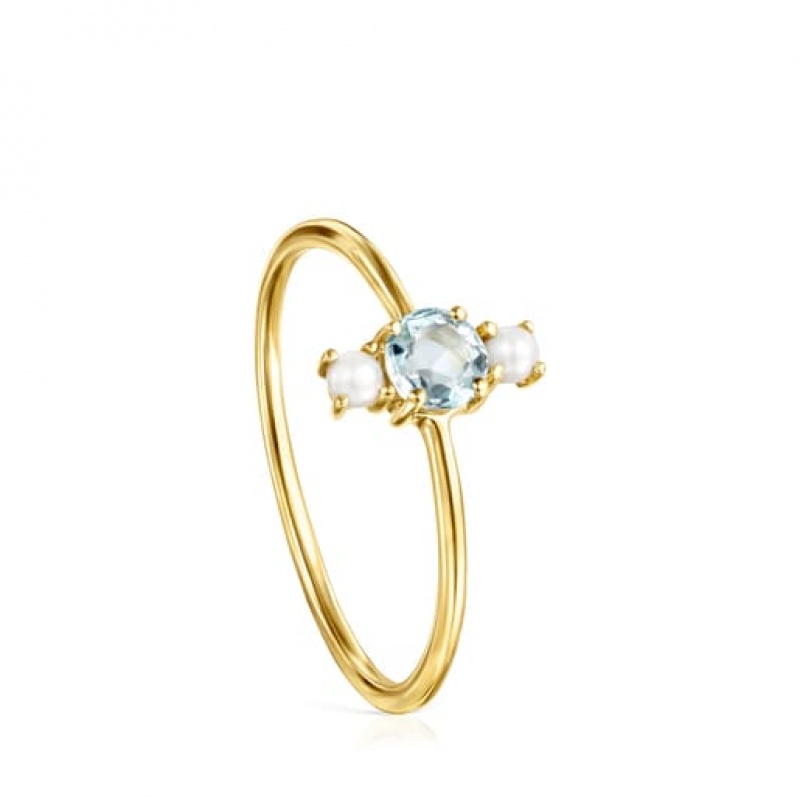 Tous Ivette Small Women\'s Rings 18k Gold | AME596841 | Usa