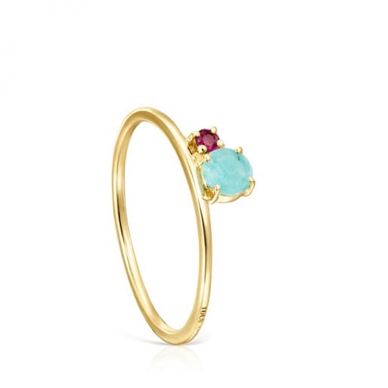 Tous Ivette Small Women\'s Rings 18k Gold | SNA783451 | Usa