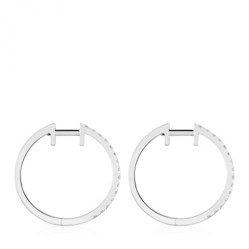 Tous Les Classiques Hoop Women's Earrings 18k Gold | MXD560389 | Usa