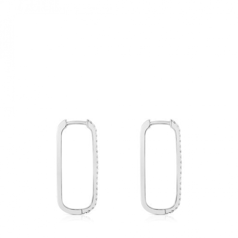 Tous Les Classiques Hoop Women's Earrings 18k Gold | UVO890641 | Usa