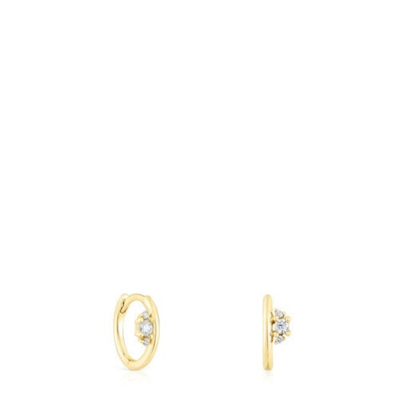 Tous Les Classiques Women's Earrings 18k Gold | WQG583721 | Usa