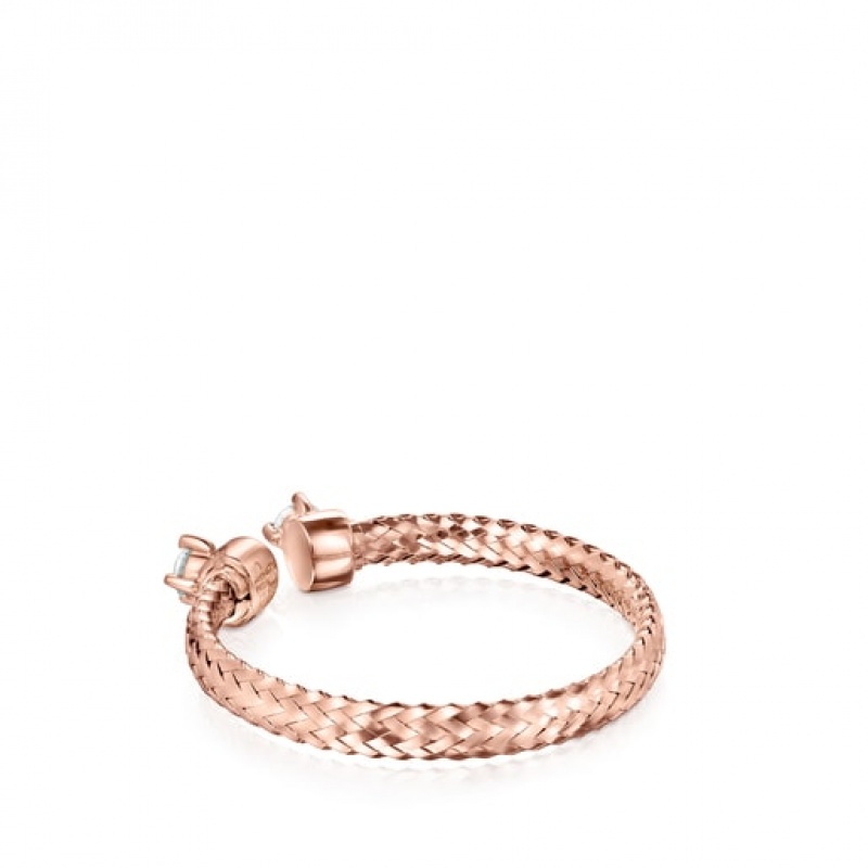 Tous Light Women's Rings 18k Gold | RUH916854 | Usa