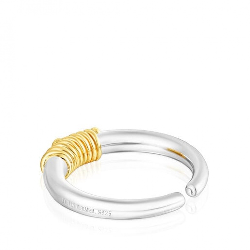 Tous Lure Open Women's Rings 18k Gold | NYB182549 | Usa