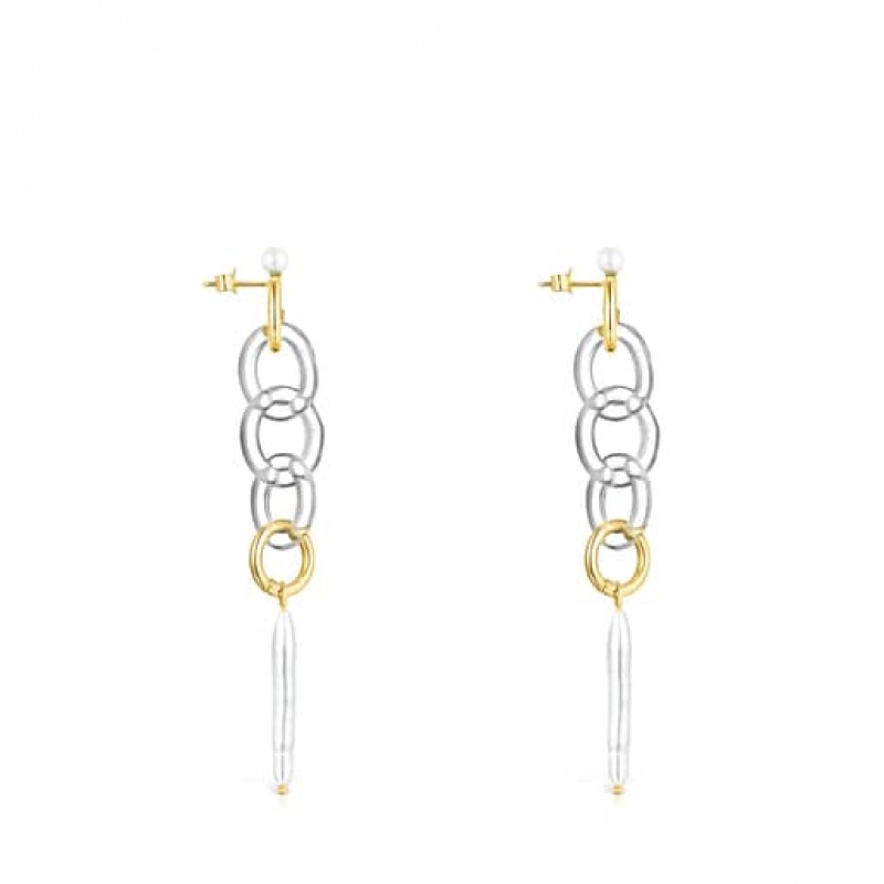 Tous Luz Women's Earrings 18k Gold | AIN437251 | Usa