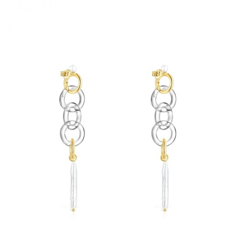 Tous Luz Women's Earrings 18k Gold | AIN437251 | Usa