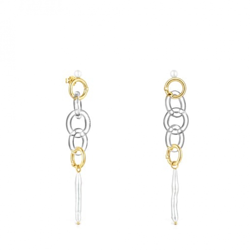 Tous Luz Women\'s Earrings 18k Gold | AIN437251 | Usa