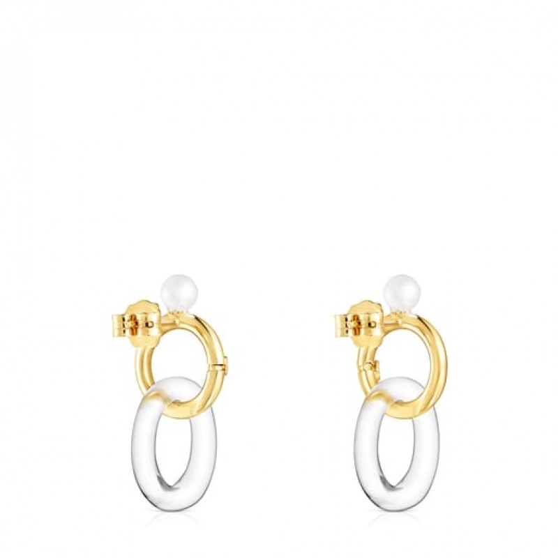 Tous Luz Women's Earrings 18k Gold | MZI653847 | Usa